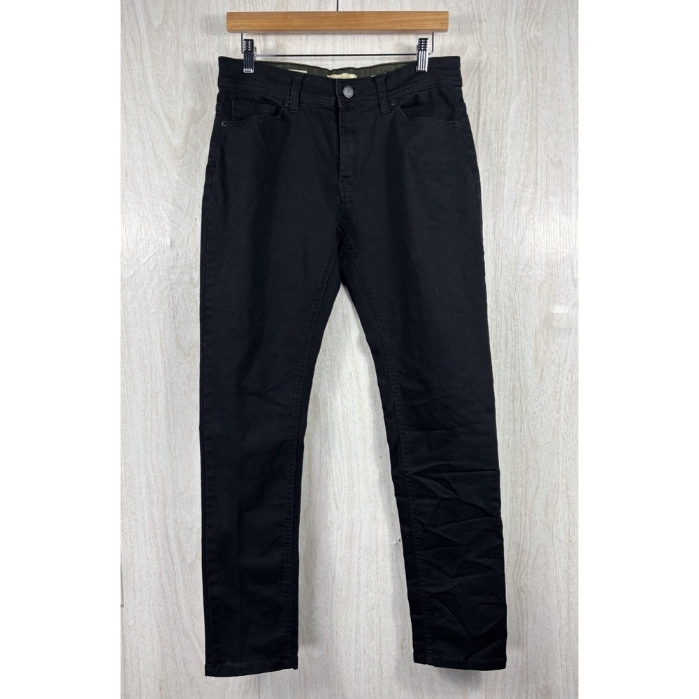 Scott James Jeans Mens 30x30 Black Slim Fit Stretch Casual Denim Pants